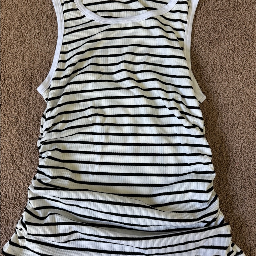 Striped Sleeveless Top